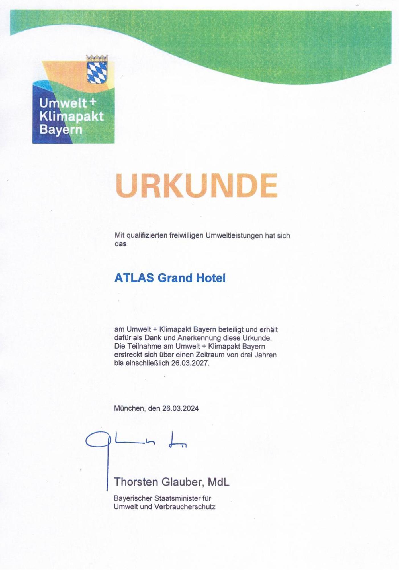 Atlas Grand Hotel Garmisch-Partenkirchen Exterior foto